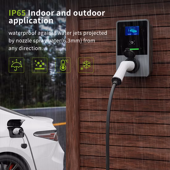 22kWホームスマートEV充電器のWiFi APP制御